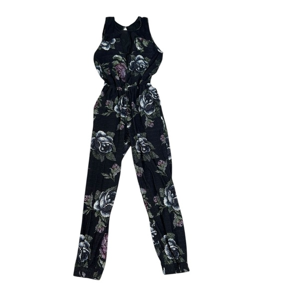 Lululemon Party Jumpsuit in Garden Party Smooth Silver Multi RARE Size 4 - Picture 1 of 13